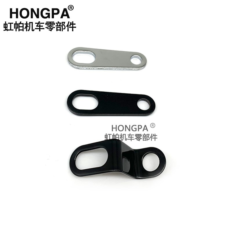 摩托车转向灯支架通用 CG125复古改装哈雷太子后避震小转向灯总成