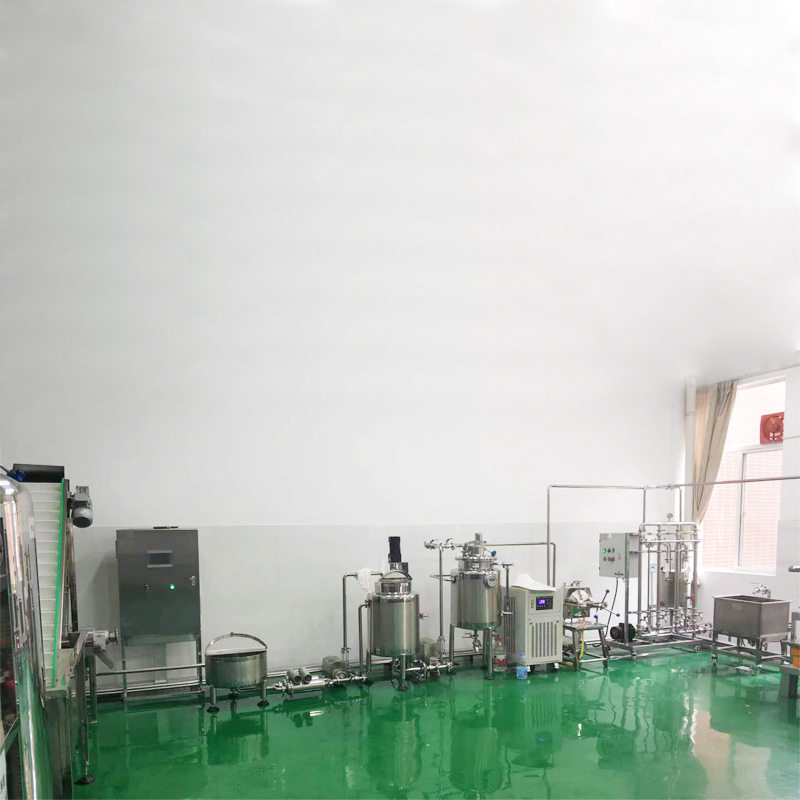 中小试勾兑果汁饮料生产线用于新品研发与生产