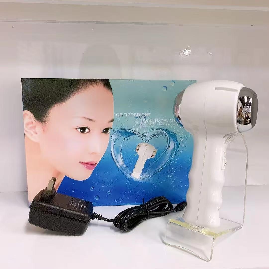 美容导入仪脸部眼部按摩冷热美容仪家用冰锤冰敷嫩肤仪器图片