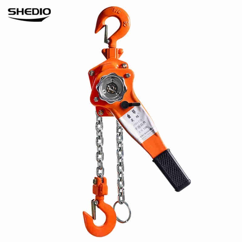 手扳葫芦起重起吊葫芦手动手摇葫芦F手板紧线器1.5吨1.5米