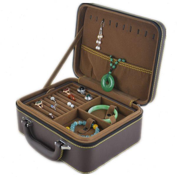 多功能简约耐用首饰品收纳盒外出旅游便携看货家用女生送节日礼物,饰品/流行首饰/时尚饰品新,首饰盒,淘宝优惠券,粉丝福利购,淘宝优惠卷