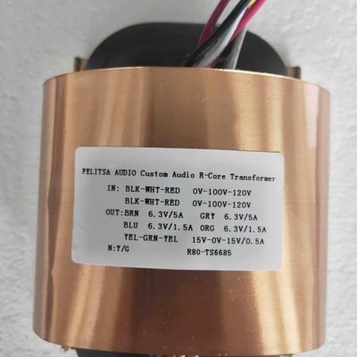 R型音响电源变压器 灯丝变压器 240 V转6.3V*4 双15V