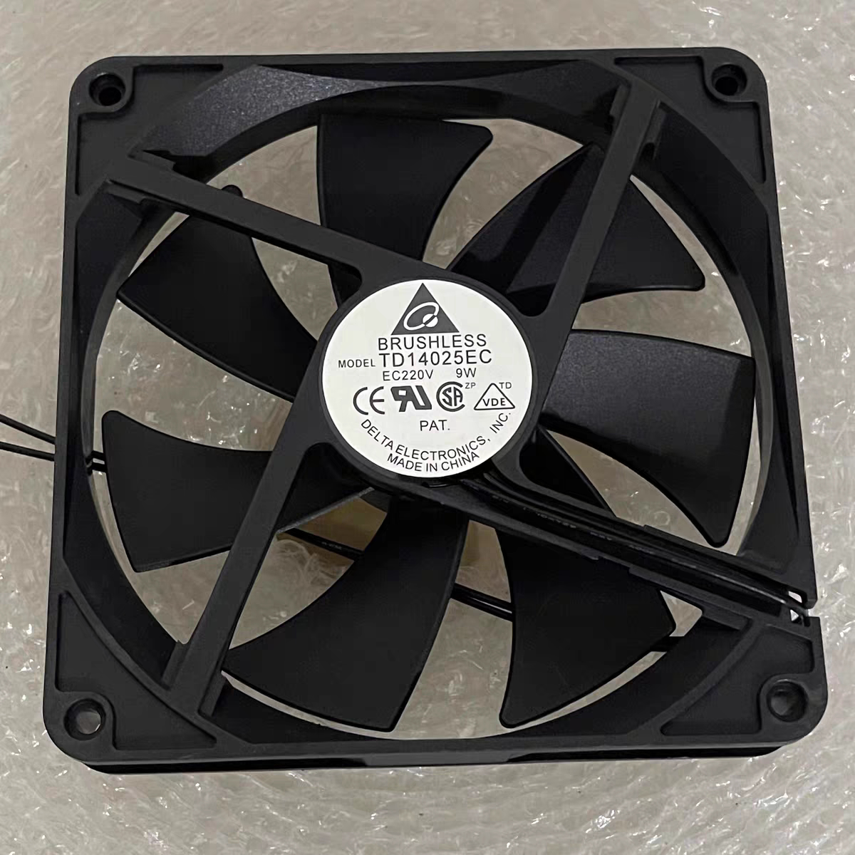 台达TD14025EC 大风散热风扇EC110-220V 14cm柜机箱风机图片