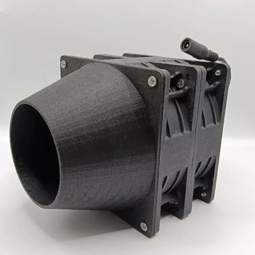 12v 12076 超大暴风力风机12CM 散热摩托改装暴力风扇