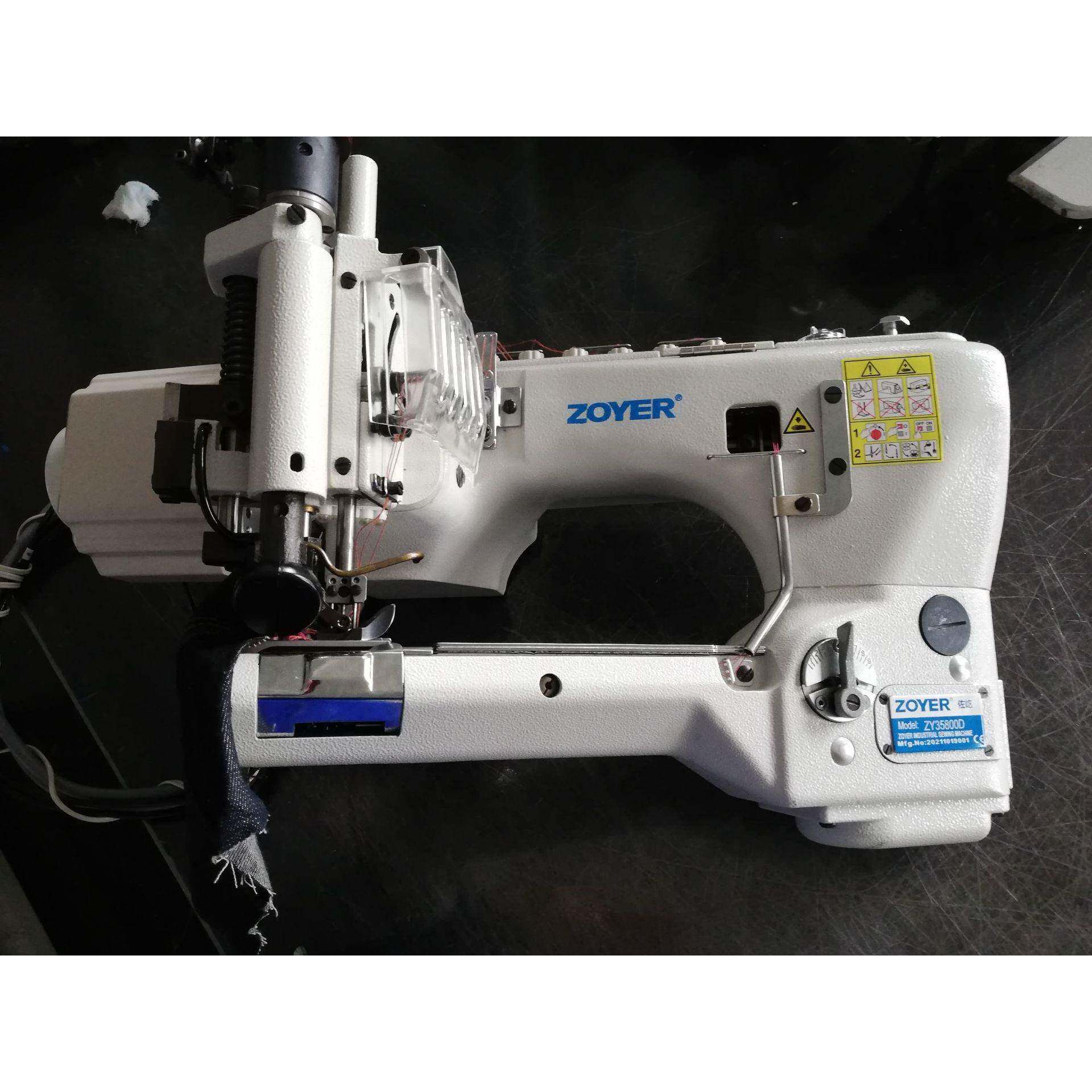 厂家出品ZY-35800D牛仔埋夹机缝合用牛仔埋夹车缝纫机高速