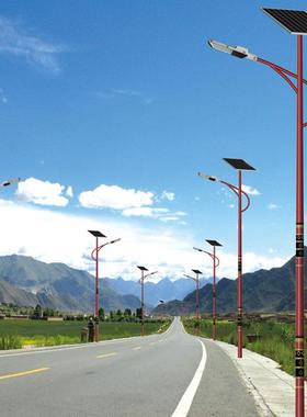 太阳能路灯新农村道路照明led路灯锂电一体化路灯庭院户外路灯