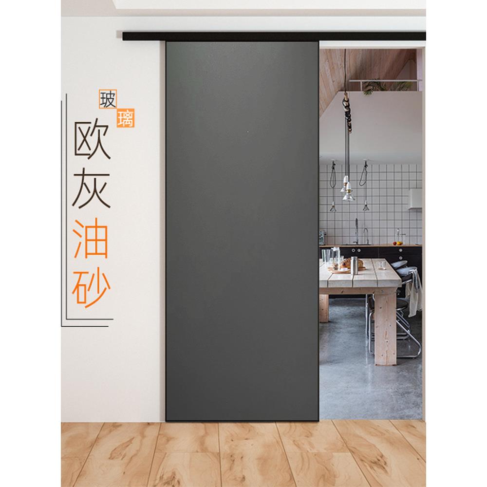 卫生间推拉门单轨道推拉门单轨吊滑门单轨地滑门阳台厨房单扇移门