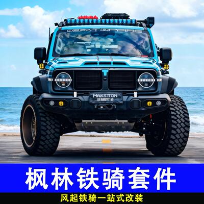 坦克300风林铁骑02套件至暗中网机盖前杠后杠顶火车顶行李架爬梯