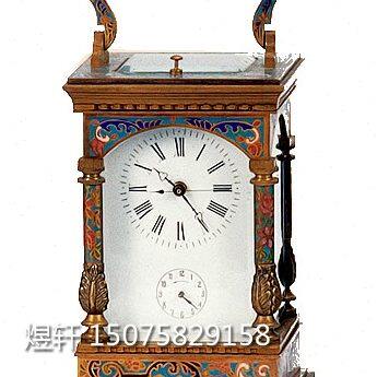 玩|仿古功能皮套把古董西洋静音收藏钟欧式||四座钟艺术钟表机械