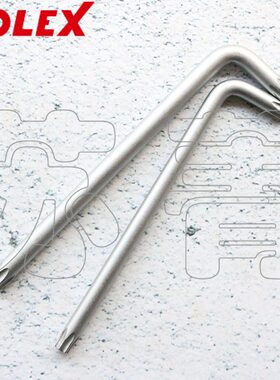 型霍夫曼中L德国带 扳手10TH孔形柄 - 加长梅花OLE0 星T5X孔 公制