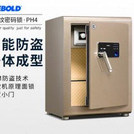 证钢型办公室Dild保险柜家用bo密码成4PH数字认指纹一体65e全迪堡