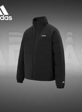 阿迪达斯羽绒服男官方新款鸭绒上衣休闲通勤保暖防风外套KC4635