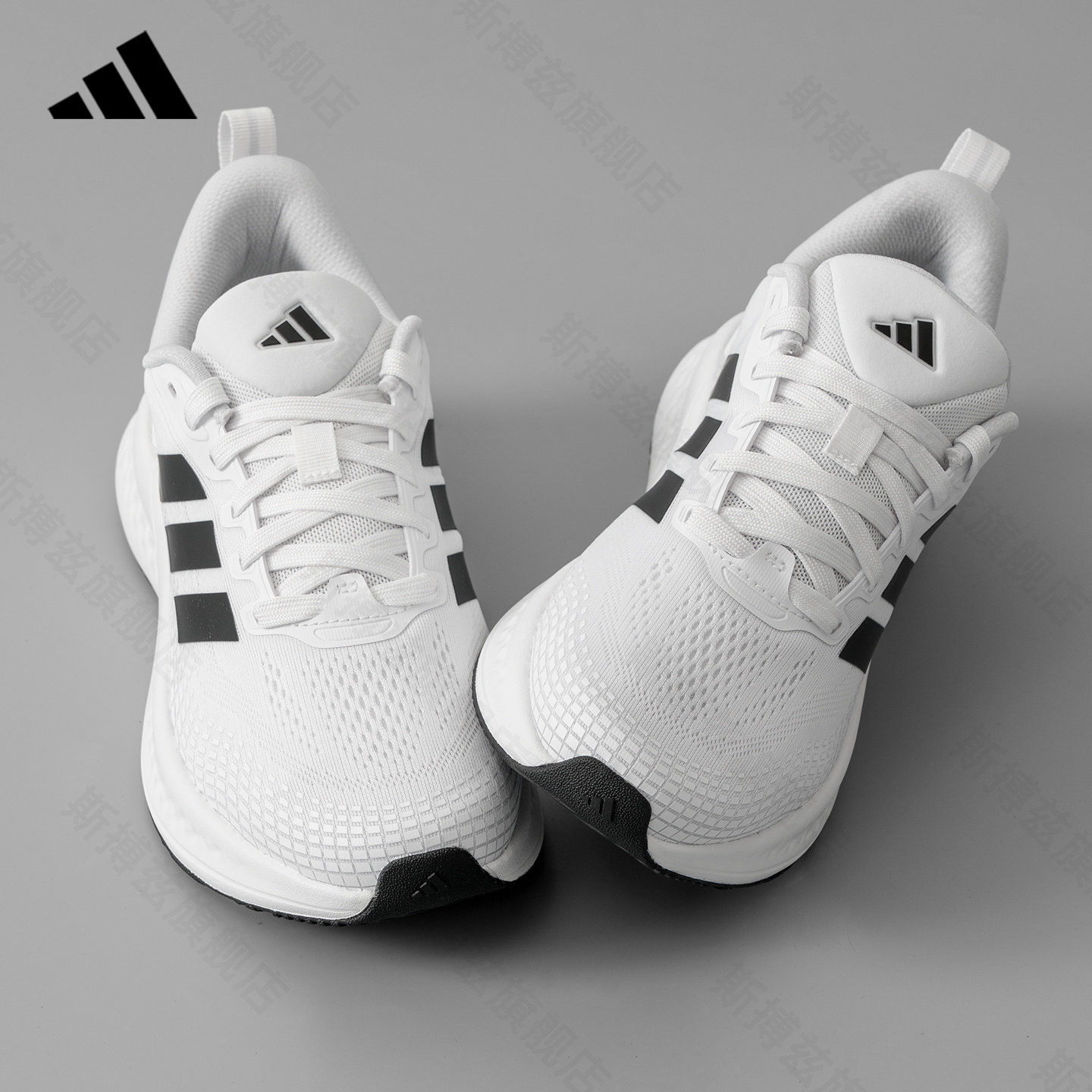 adidas阿迪达斯男女鞋夏季新款网面跑步鞋官方正品运动鞋KZ6671