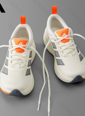 Adidas阿迪达斯运动鞋男女鞋官方正品减震透气轻便跑步鞋KJ4607