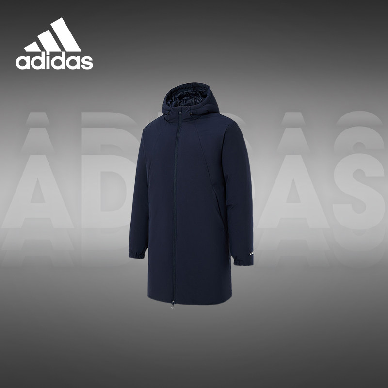 阿迪达斯羽绒服官方新款男装鸭绒中长款保暖上衣外套JL9615,运动服/休闲服装,运动羽绒服,淘宝优惠券,粉丝福利购,淘宝优惠卷