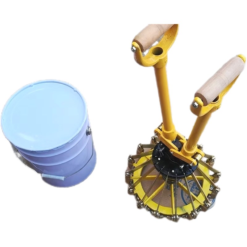 18-2b0升300mm乳胶漆封口钳压盖花篮铁桶涂料油漆封盖专用夹具