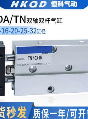 T//S100*321020双杆双轴气缸气缸251630//5///A15D带强磁/TN气动