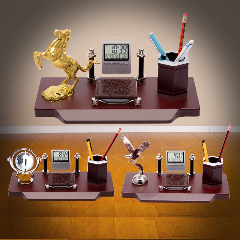 高档老板a领导办公室招财简约现代创意办公桌摆件文台书房桌面笔