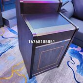 带球杆插座茶几桌台球室靠房茶几桌台球茶几室高档球茶几台球厅