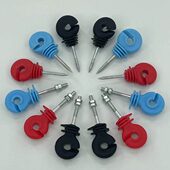 电子围栏绝缘子野猪配件防牛绝缘钉扣养殖牧场羊绝缘畜牧