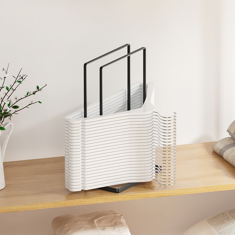 免安装金属收纳架 日式简约可拆卸衣架收纳支架 铁艺W置物架整理