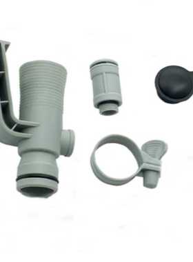 637R 12363 管道支架和喷气阀替换件适用于地面游泳池(带黑色帽)