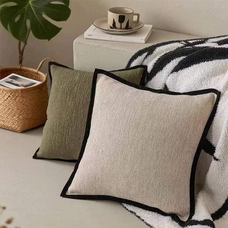 法式中古风抱枕套不含芯轻奢高级感抱枕客厅沙发靠枕床头腰枕靠垫