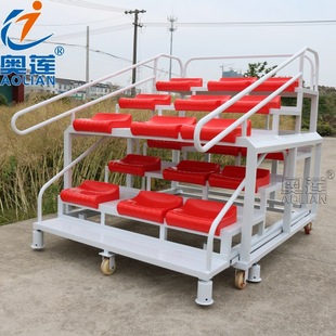 18座伸缩式 终点裁判台 田径场地移动式 终点计时台裁判看台 609