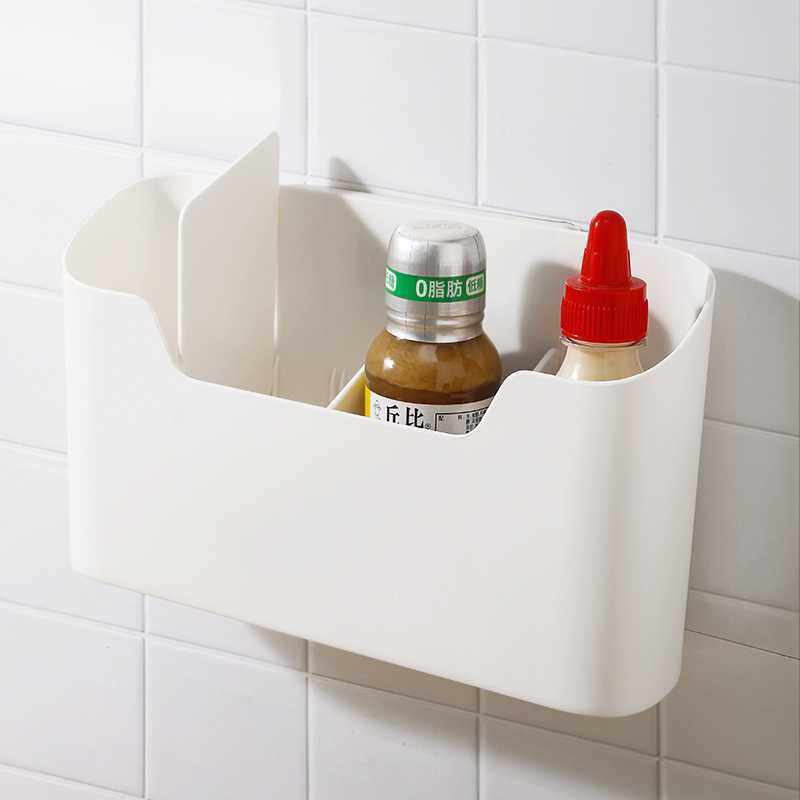 厨房柜门保鲜膜收纳架收纳盒壁挂式橱柜门内侧冰箱置物架侧收纳云,收纳整理,壁式收纳盒,淘宝优惠券,粉丝福利购,淘宝优惠卷