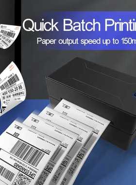 Bluetooth+PC dual-purpose wireless thermal 4x6 label printer