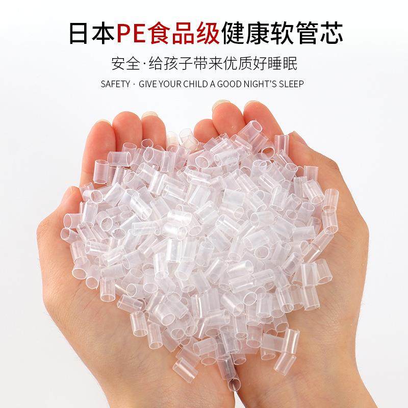工厂生产枕芯填充物PE纳米软管透明弹性管子填充枕芯塑料回弹软管