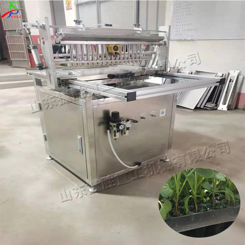 半自动穴盘播种机 辣椒番茄白菜种子育苗机 自动海绵盘点种机