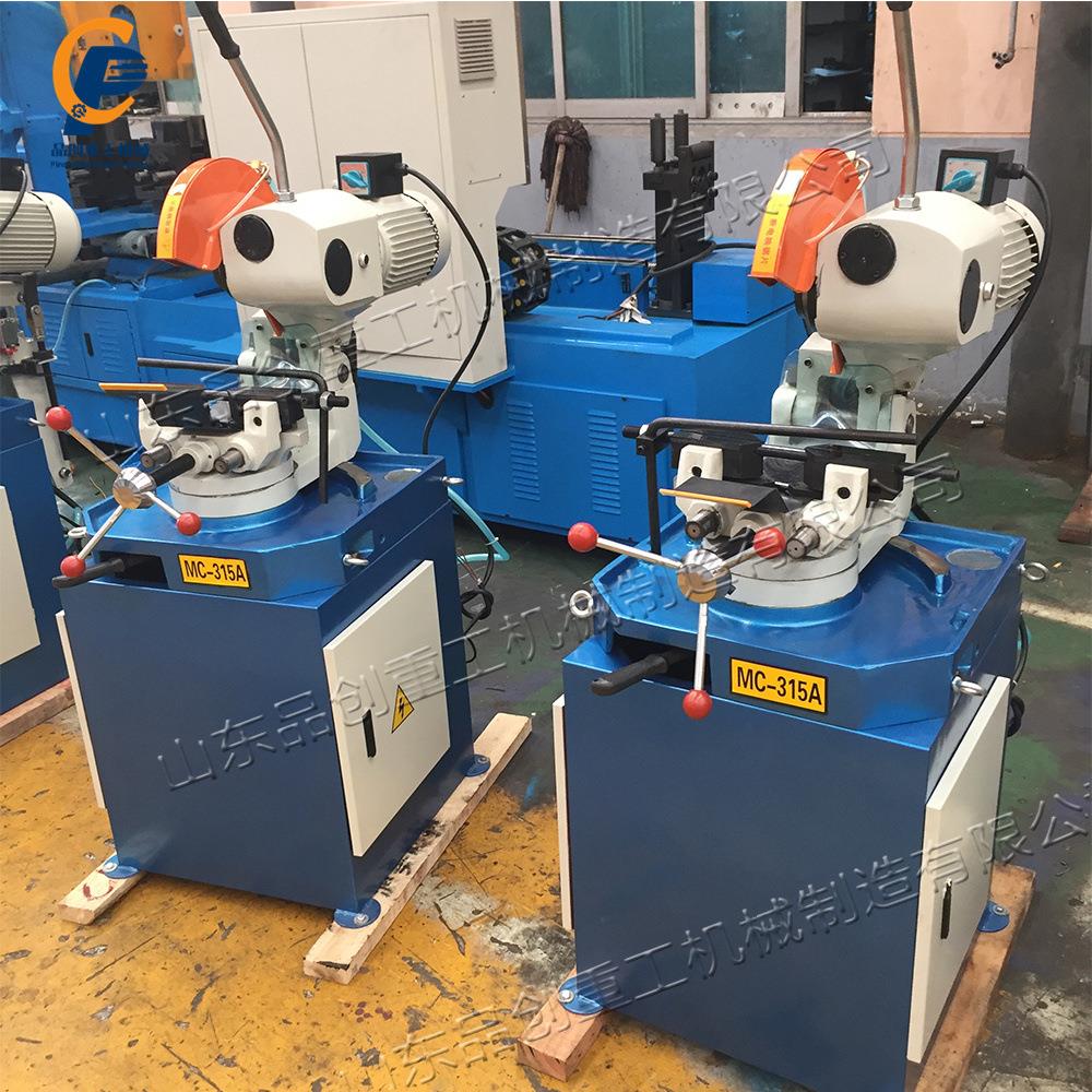 不锈钢切管下料机 台式金属管材圆锯机 无毛刺方管圆管切割机