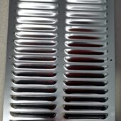 外墙暖气罩鱼不锈钢厢车设备通风口机箱防水货车鳞铝合金板百叶窗