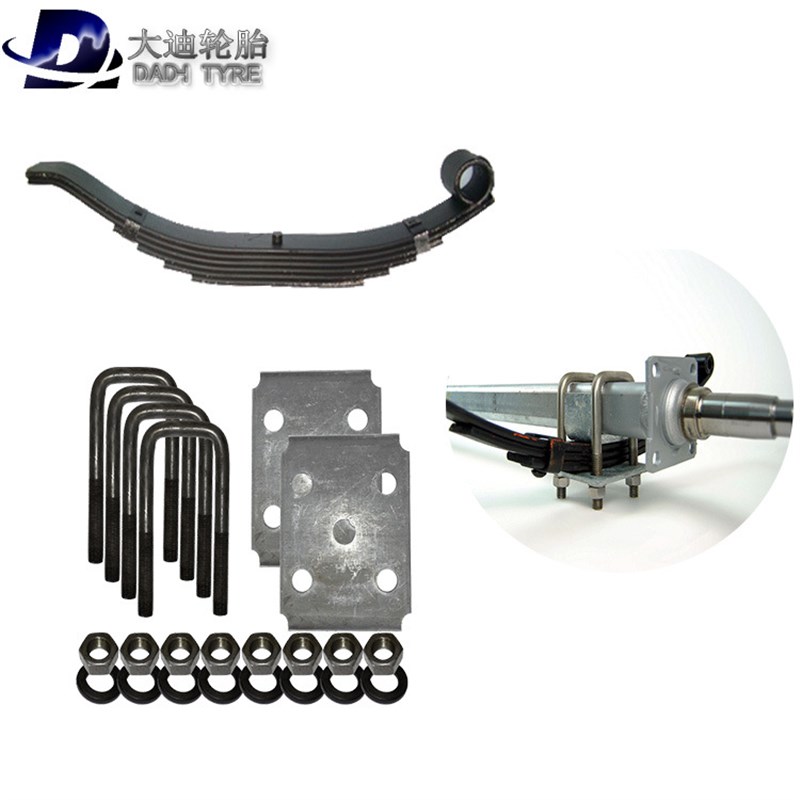 牵引车拖车轴方轴半轴通轴圆轴弓D子板转盘转向节轴轮毂轮辋轴承