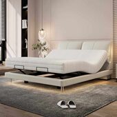 全自动多功能升降重力悬浮电动床零智能现代简约主卧婚床床真皮床