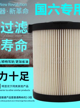 0柴油1210-滤清器适配重汽豪沃0610350/V50007滤芯12轻13-07V卡70