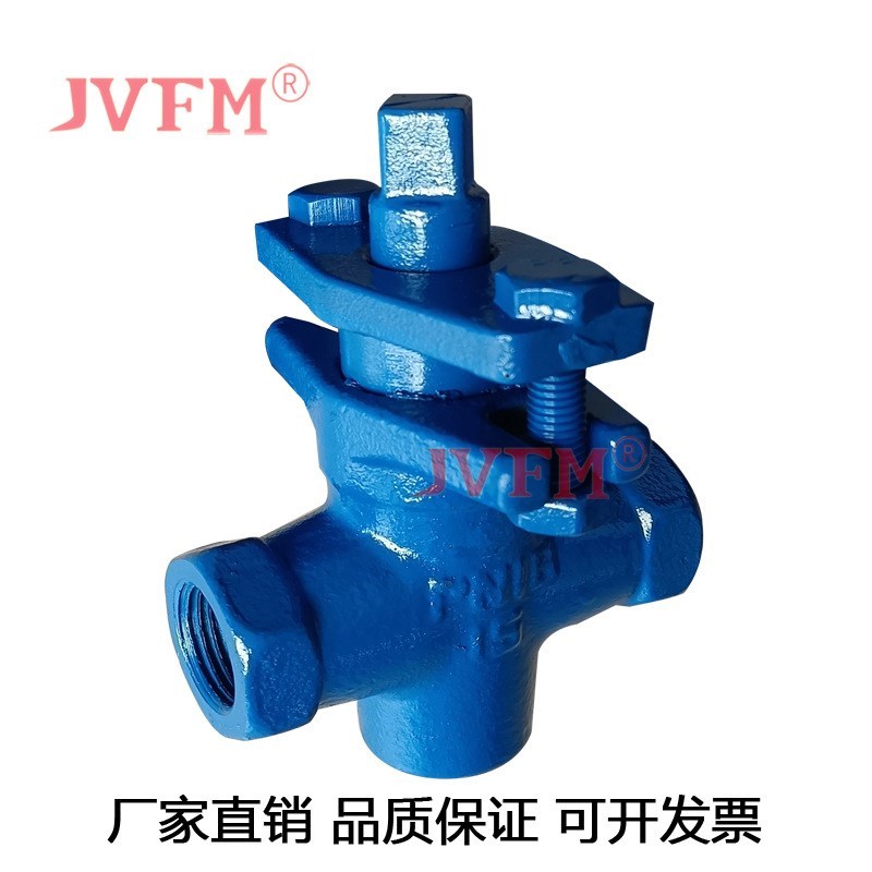 丝口旋塞阀X13W二通 uX14三通内螺纹不锈钢 铜旋塞阀 直供