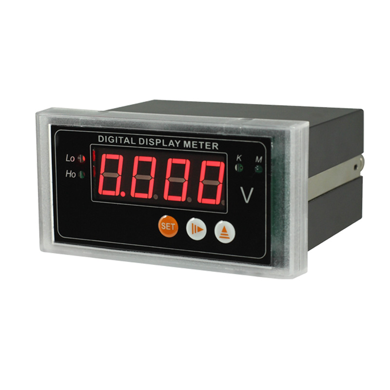 24v电源高精度智能LED数字数显电压电流表带RS485通讯模拟量报警