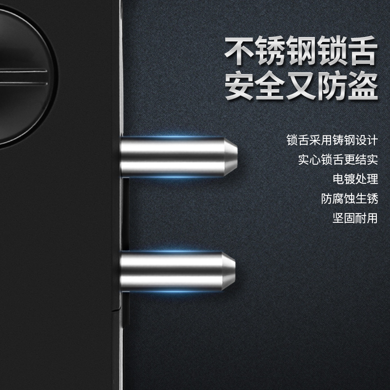 F350玻璃门指纹锁免开孔办公室密码遥控单双门有框智能电子门禁锁