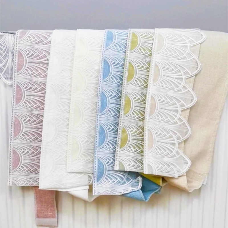 新款暖气片防尘罩防熏遮挡罩老式通用装饰罩家用暖气片布艺罩套