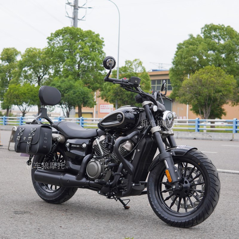 适用金吉拉250改装护杠边包靠背防摔保险杠挡泥板防烫罩无损折叠