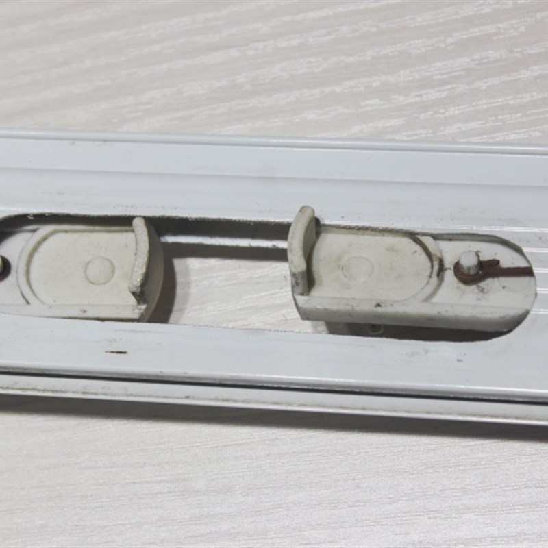 纱窗配件锁扣拉手老款隐形塑料开关白色灰色维修更换通用套件自装