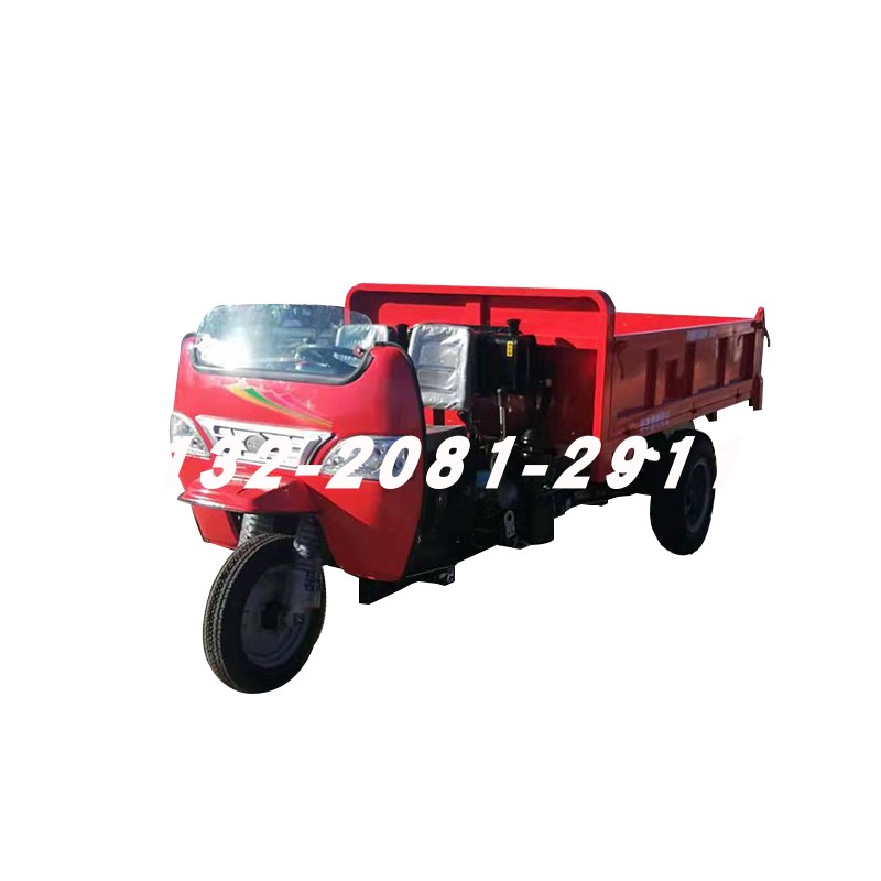 养殖翻斗自卸拖拉机爬坡载重王农用柴油三轮车建筑工程工地运输车