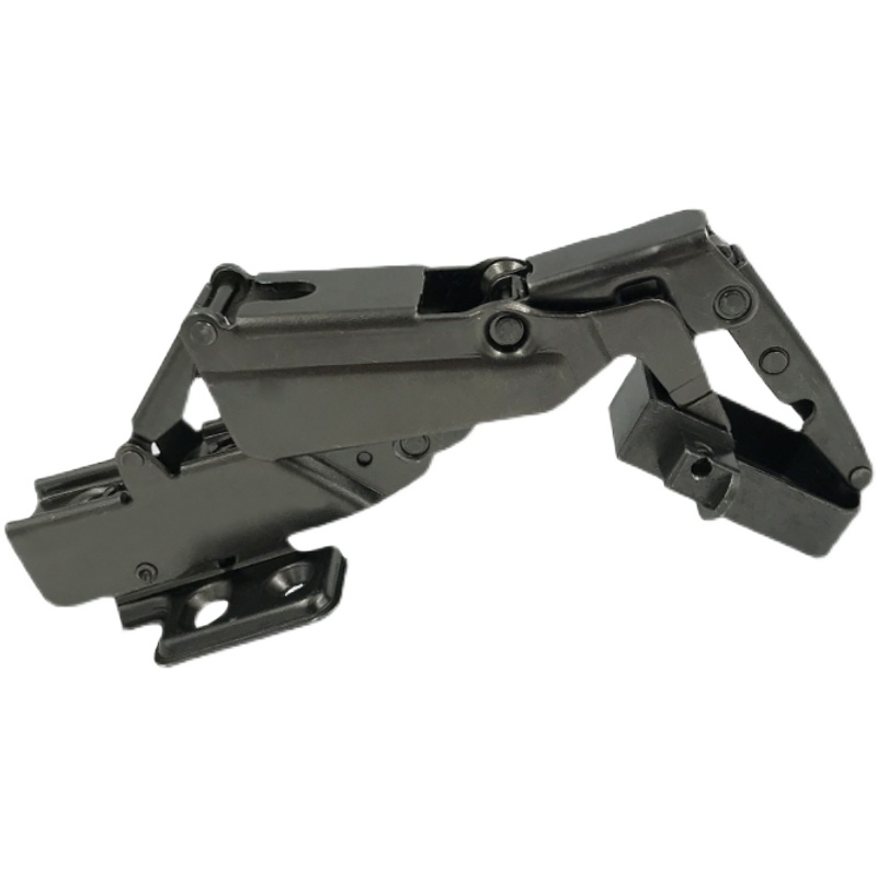 90极简窄边框铝框门柜门专用合页门铰165度180度铝合金玻璃门铰链