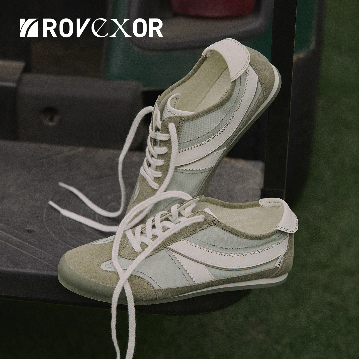 ROVEXOR1#跑道多巴胺撞色慢跑鞋