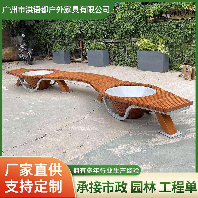 户外园林组合不锈钢包边花箱景观街道绿化木质花钵花箱厂家定制,家居饰品,花盆,淘宝优惠券,粉丝福利购,淘宝优惠卷