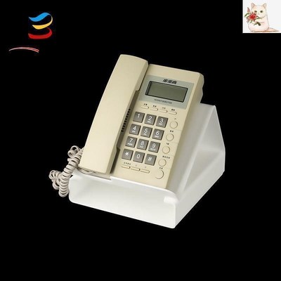 办公室桌面电话座机亚克力支架 创意平板电脑显示器笔记本增高架