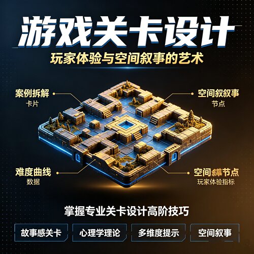 #002 游戏关卡设计 玩家体验与空间叙事的艺术 Game Level Design