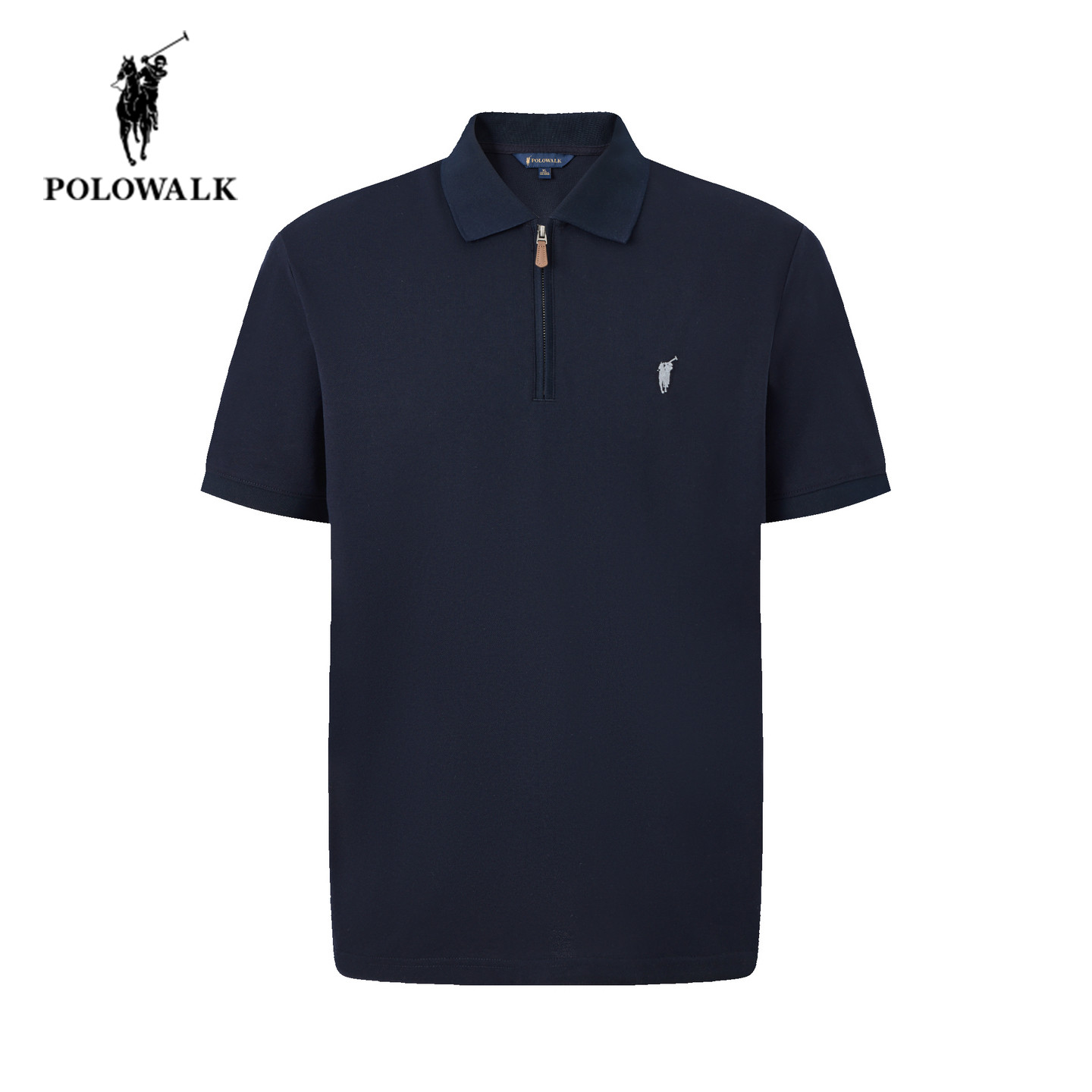 POLOWALK夏季新品翻领短袖POLO衫图片